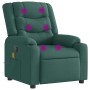 Sillón de masaje reclinable de tela verde oscuro | Foro24.es | Tu tienda online para hogar, jardín y más Foro24.es