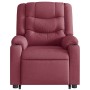 Sillón reclinable elevable tela rojo tinto | Foro24.es | Tu tienda online para hogar, jardín y más Foro24.es