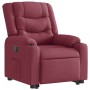 Sillón reclinable elevable tela rojo tinto | Foro24.es | Tu tienda online para hogar, jardín y más Foro24.es