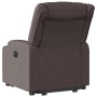 Sillón reclinable elevable tela marrón oscuro | Foro24.es | Tu tienda online para hogar, jardín y más Foro24.es