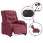 Sillón de masaje reclinable eléctrico tela rojo tinto by , Armchairs - Ref: Foro24-3310254, Price: 274,86 €, Discount: %