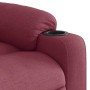 Sillón de masaje reclinable eléctrico tela rojo tinto by , Armchairs - Ref: Foro24-3310254, Price: 274,86 €, Discount: %