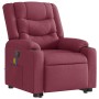 Sillón reclinable de masaje elevable tela rojo tinto von , Sessel - Ref: Foro24-3310268, Preis: 297,73 €, Rabatt: %
