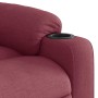 Sillón reclinable de masaje elevable tela rojo tinto von , Sessel - Ref: Foro24-3310268, Preis: 297,73 €, Rabatt: %