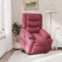 Sillón eléctrico reclinable elevable de tela rojo tinto | Foro24.es | Tu tienda online para hogar, jardín y más Foro24.es