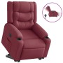 Sillón eléctrico reclinable elevable de tela rojo tinto | Foro24.es | Tu tienda online para hogar, jardín y más Foro24.es