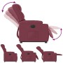 Sillón eléctrico reclinable elevable de tela rojo tinto | Foro24.es | Tu tienda online para hogar, jardín y más Foro24.es