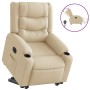 Sillón eléctrico reclinable elevable de tela color crema | Foro24.es | Tu tienda online para hogar, jardín y más Foro24.es