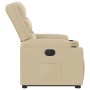 Sillón eléctrico reclinable elevable de tela color crema | Foro24.es | Tu tienda online para hogar, jardín y más Foro24.es