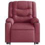 Sillón de masaje eléctrico reclinable elevable tela rojo tinto by , Armchairs - Ref: Foro24-3310282, Price: 340,55 €, Discoun...