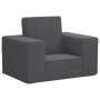 Sofá cama infantil felpa suave gris antracita by , Baby and Toddler Furniture - Ref: Foro24-4104786, Price: 31,25 €, Discount: %
