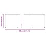 Lona transparente con ojales polietileno 1x4 m von , Wasserdichte Planen - Ref: Foro24-4018541, Preis: 17,05 €, Rabatt: %