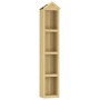 Caseta herramientas jardín 40x33x222 cm madera pino impregnada de vidaXL, Cobertizos - Ref: Foro24-318189, Precio: 101,58 €