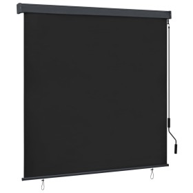 Estor enrollable de exterior gris antracita 160x250 cm by , Blinds and blinds - Ref: Foro24-145976, Price: 66,60 €, Discount: %