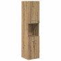 Juego de muebles baño 5 piezas madera ingeniería roble artisan by , Bathroom furniture - Ref: Foro24-3328920, Price: 487,98 €...