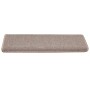 Alfombrilla escalera 30 uds 65x21x4 cm marrón claro von , Treppenmatten - Ref: Foro24-3365767, Preis: 165,52 €, Rabatt: %