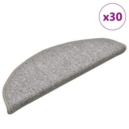 Alfombrilla escalera 30 uds gris claro 56x17x3 cm von , Treppenmatten - Ref: Foro24-3365746, Preis: 115,47 €, Rabatt: %