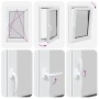 Ventana de sótano "RISOR" 60x90 cm oscilobatiente DIN derecha | Foro24.es | Tu tienda online para hogar, jardín y más Foro24.es