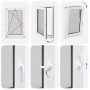 Ventana de sótano "RISOR" 60x80 cm oscilobatiente DIN izquierda | Foro24.es | Tu tienda online para hogar, jardín y más Foro24.es