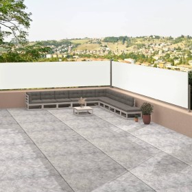 Cremefarbene ausfahrbare Seitenmarkise 117x1200 cm von vidaXL, Sonnenschirme - Ref: Foro24-318055, Preis: 97,45 €, Rabatt: %
