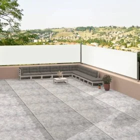 Retractable cream side awning 117x1200 cm by vidaXL, Umbrellas - Ref: Foro24-318055, Price: 71,10 €, Discount: %