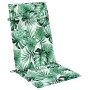 Cojines silla respaldo alto 2 uds tela Oxford estampado hojas von , Kissen für Stühle und Sofas - Ref: Foro24-361910, Preis: ...