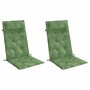 Cojines silla respaldo alto 2 uds tela Oxford estampado hojas by , Cushions for chairs and sofas - Ref: Foro24-361931, Price:...