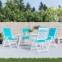 Cojines para silla con respaldo alto 4 uds tela Oxford turquesa by , Cushions for chairs and sofas - Ref: Foro24-361938, Pric...
