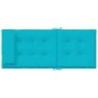 Cojines para silla con respaldo alto 4 uds tela Oxford turquesa by , Cushions for chairs and sofas - Ref: Foro24-361938, Pric...