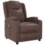 Sillón de masaje cuero sintético marrón by , Electric massage chairs - Ref: Foro24-321313, Price: 216,44 €, Discount: %