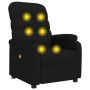 Sillón de masaje de tela negro by , Electric massage chairs - Ref: Foro24-321228, Price: 236,69 €, Discount: %