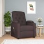 Sillón de masaje eléctrico tela marrón oscuro | Foro24.es | Tu tienda online para hogar, jardín y más Foro24.es