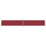 Toldo lateral retráctil rojo 140x1000 cm de vidaXL, Sombrillas - Ref: Foro24-318029, Precio: 101,12 €, Descuento: %