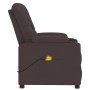Sillón de masaje eléctrico tela marrón oscuro | Foro24.es | Tu tienda online para hogar, jardín y más Foro24.es