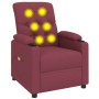 Sillón de masaje de tela rojo tinto by , Electric massage chairs - Ref: Foro24-339115, Price: 200,03 €, Discount: %