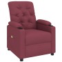 Sillón de masaje de tela rojo tinto by , Electric massage chairs - Ref: Foro24-339115, Price: 200,03 €, Discount: %