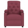 Sillón de masaje de tela rojo tinto by , Electric massage chairs - Ref: Foro24-339115, Price: 200,03 €, Discount: %