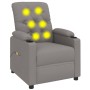 Sillón de masaje reclinable de tela gris taupé | Foro24.es | Tu tienda online para hogar, jardín y más Foro24.es