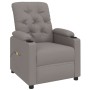 Sillón de masaje reclinable de tela gris taupé | Foro24.es | Tu tienda online para hogar, jardín y más Foro24.es