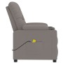 Sillón de masaje reclinable de tela gris taupé | Foro24.es | Tu tienda online para hogar, jardín y más Foro24.es