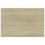 Estante estantería 4 uds contrachapada roble Sonoma 60x40x1,5cm