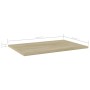 Estante estantería 4 uds contrachapada roble Sonoma 60x40x1,5cm von , Regale - Ref: Foro24-805256, Preis: 37,32 €, Rabatt: %