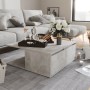 Mesa de centro madera contrachapada gris hormigón 80x80x31 cm | Foro24.es | Tu tienda online para hogar, jardín y más Foro24.es