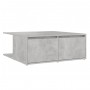 Mesa de centro madera contrachapada gris hormigón 80x80x31 cm | Foro24.es | Tu tienda online para hogar, jardín y más Foro24.es