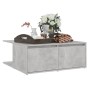 Mesa de centro madera contrachapada gris hormigón 80x80x31 cm | Foro24.es | Tu tienda online para hogar, jardín y más Foro24.es