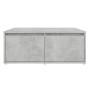 Mesa de centro madera contrachapada gris hormigón 80x80x31 cm | Foro24.es | Tu tienda online para hogar, jardín y más Foro24.es