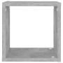 Estantes cubo de pared 4 unidades gris hormigón 26x15x26 cm von , Regale und Regale - Ref: Foro24-807038, Preis: 35,83 €, Rab...