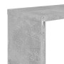 Estantes cubo de pared 4 unidades gris hormigón 26x15x26 cm von , Regale und Regale - Ref: Foro24-807038, Preis: 35,83 €, Rab...