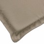 Cojín de tumbona de tela Oxford gris taupe 180x60x4 cm von , Kissen für Stühle und Sofas - Ref: Foro24-361860, Preis: 37,52 €...