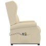 Sillón de masaje elevable tela color crema von , Elektrische Massagesessel - Ref: Foro24-289749, Preis: 358,40 €, Rabatt: %